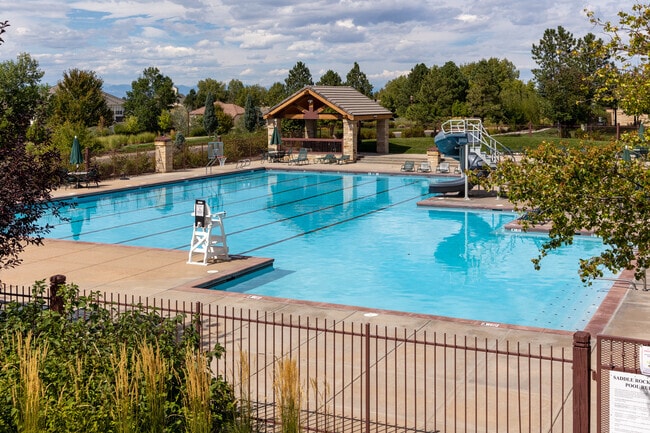 Saddle Rock's Community Center swimming pool is a huge neighborhood perk.