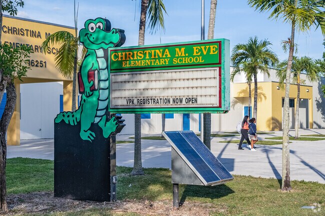 Christina M. Eve Elementary provides A-rated education near Sunset Drive.