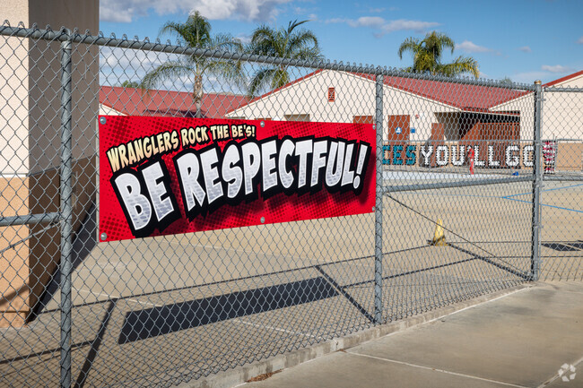 May Ranch Elementary School in Perris provides a positive environment for students.