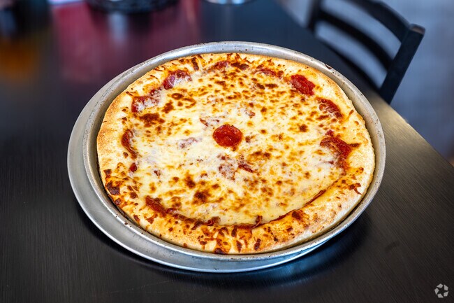Fresh, hot pizza is served straight from the oven at Grammas Pizza in Owensville.