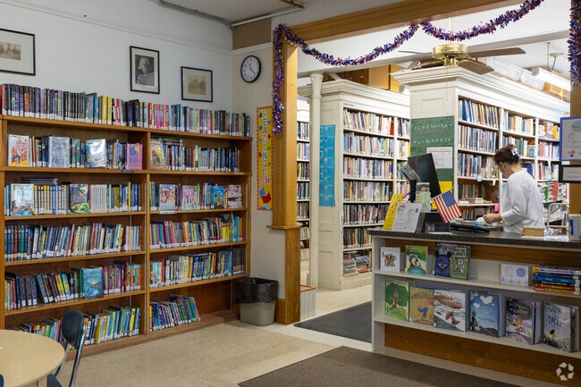 Swing by the Cheshire Public Library for a book recommendation from the friendly librarian.