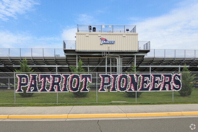 Patriot High School offers a variety of athletic programs for Kingsbrooke student.