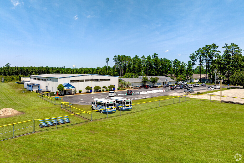 Conway Christian School provides large outdoor play areas for students in Conway.