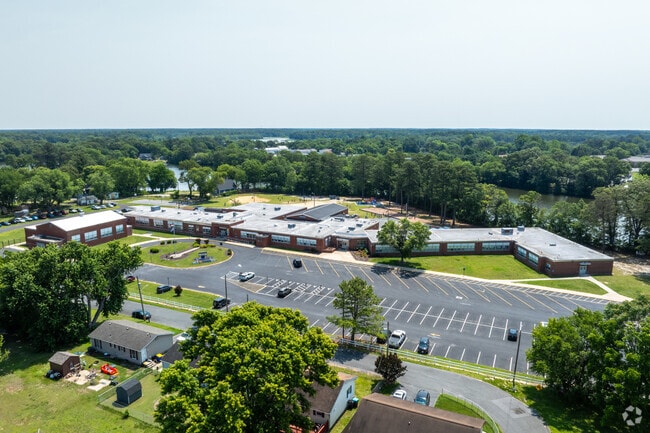 Frederick Douglass Elementary School received a B rating from Niche.