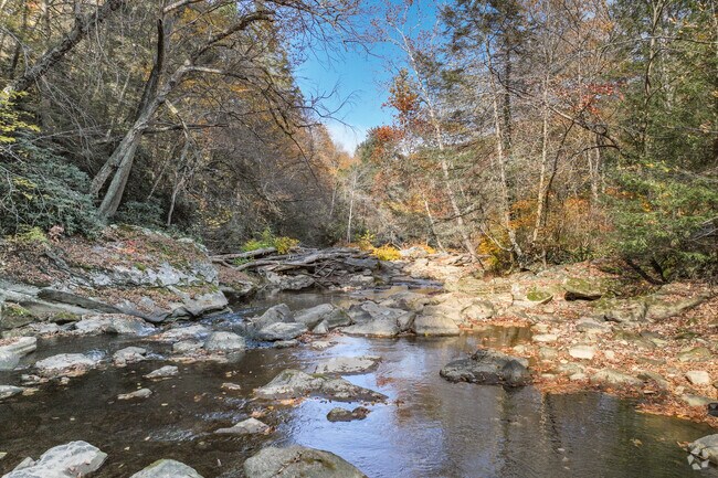 Head to Buttermilk Falls to explore the beauty it has to offer.