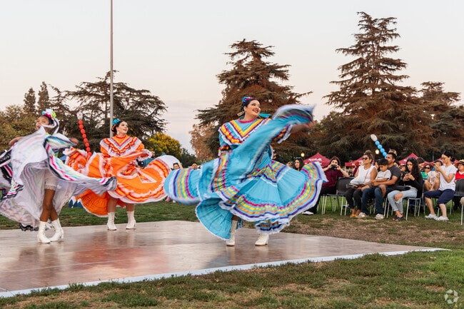 Families gather at Fall Fiesta/Dia de los Muertos for fun and cultural education.