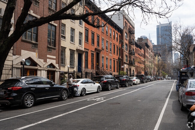 Experience classic New York charm and architectural elegance in the townhomes of Hell's Kitchen.