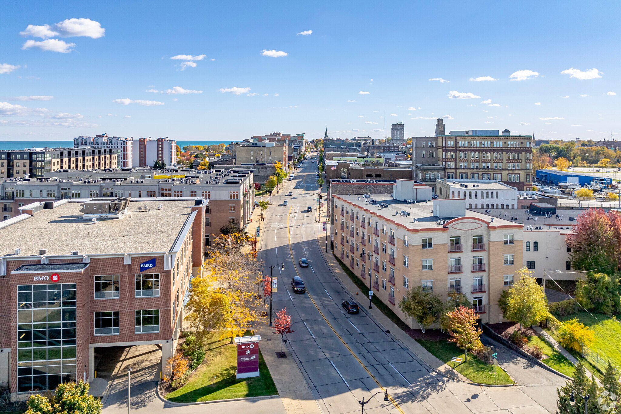 Downtown Racine provides even more retail and dining options just a short way from Green Crest.