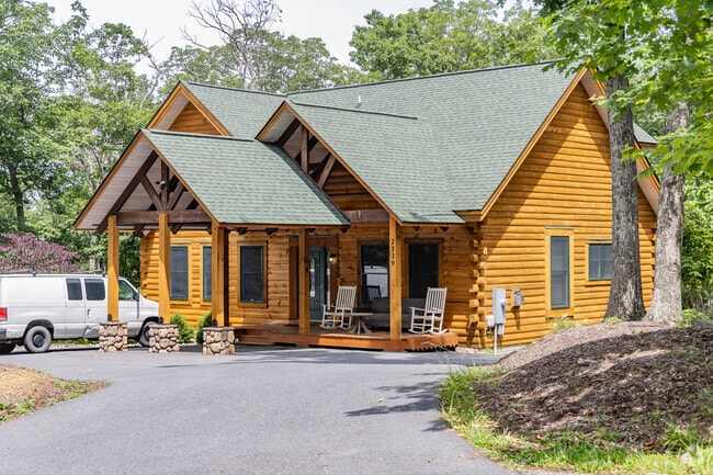 Log homes are very common throughout the hills of Massanutten.