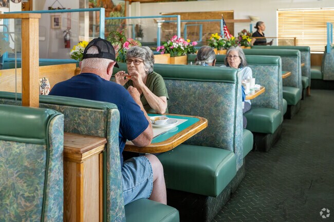 Spring House Family Restaurant serves breakfast all day and is a neighborhood favorite.