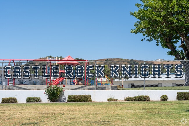Castle Rock Elementary School in Diamond Bar is the Home of the Knights.