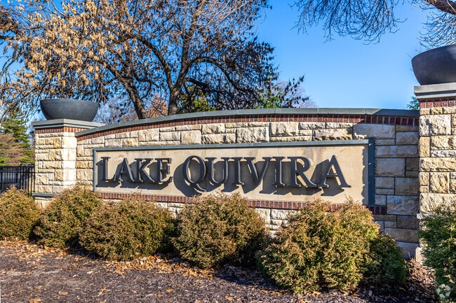 Lake Quivira is a gated community around the lake that is filled with 397 permanent residences.