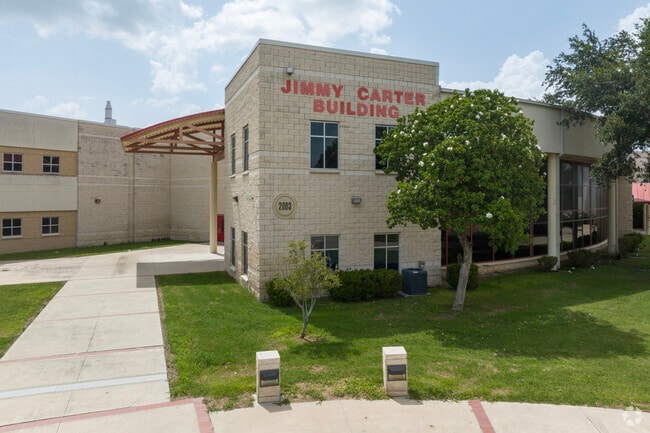 Jimmy Carter Early College High School hosts grades 9th to 12th in the La Joya, Tx area.