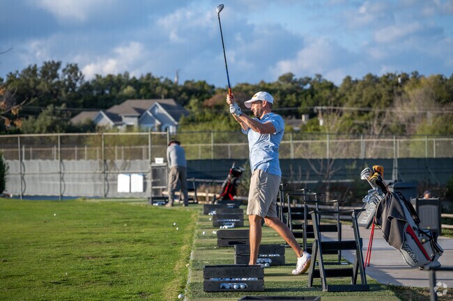 The Hills Country Club in Lakeway City offers golf and social activities.