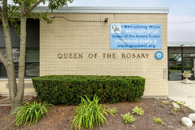 Queen of the Rosary is a private school  serving pre-K to Jr. High.