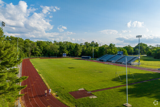 Two students getting extra training during the summer at Brandywine High School.