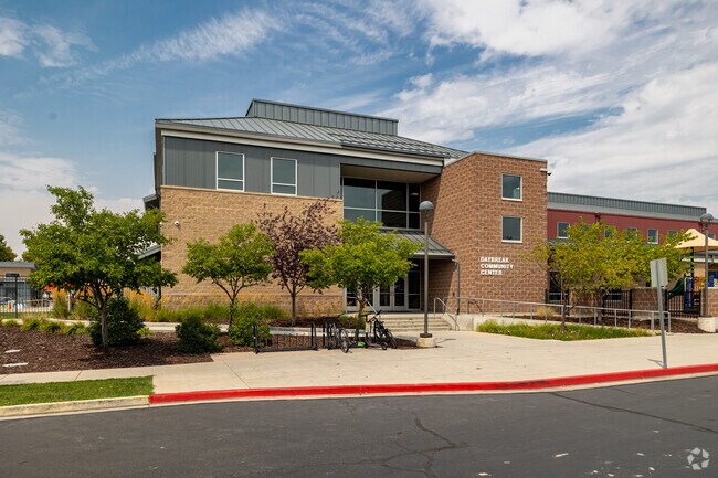 Daybreak Community Center offers fitness classes, a gym and an outdoor pool.