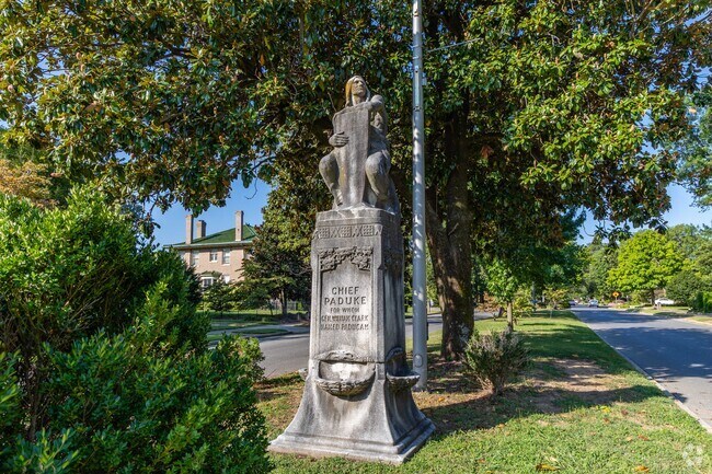 Chief Paduke was the Native American after whom William Clark named Paducah.