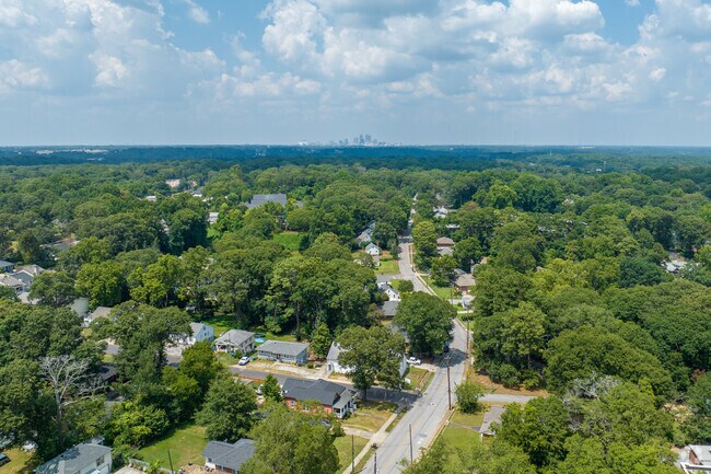 Southeast Atlanta is a neighborhood of tree-lined streets.