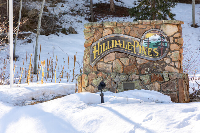 Hilldale Pines is a remote neighborhood with a wide variety of homes.