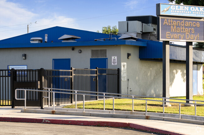 School sign