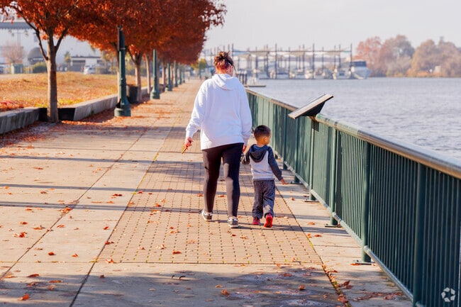 Spend time with the family at Webber Point in Downtown Stockton.