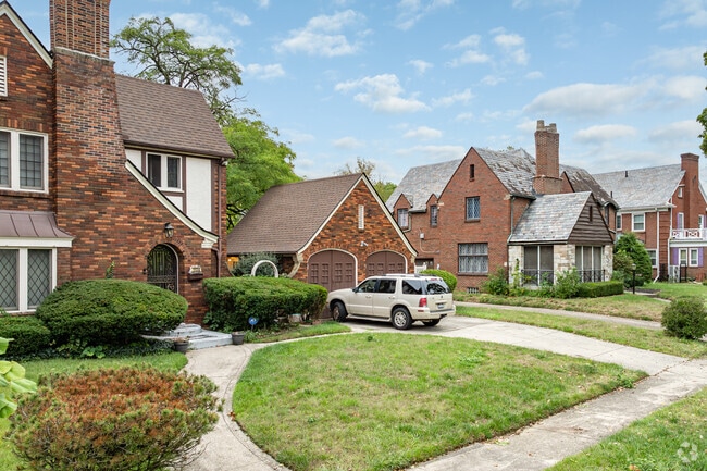 University Row features a wide variety of well built homes of all sizes.