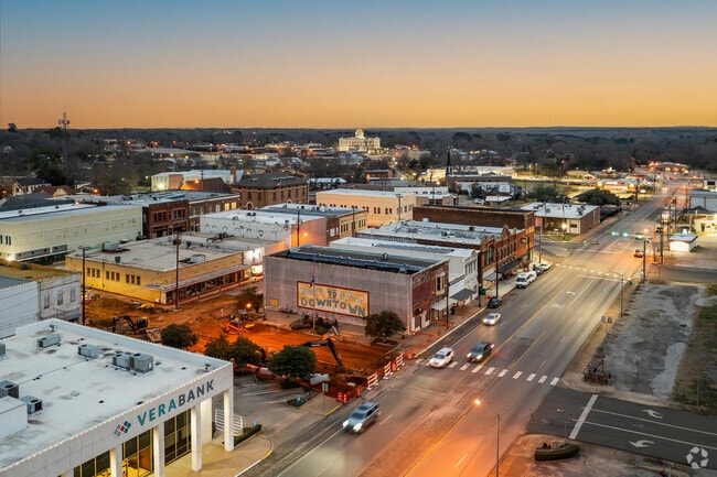 Palestine is county seat of Anderson County in the Piney Wood Forest of East Texas.