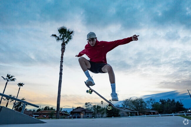 Houston Skateboard Park is located in the south side of McAllen.