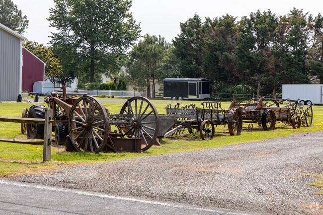 Reminders of farming days of the past are all around Kingstown.