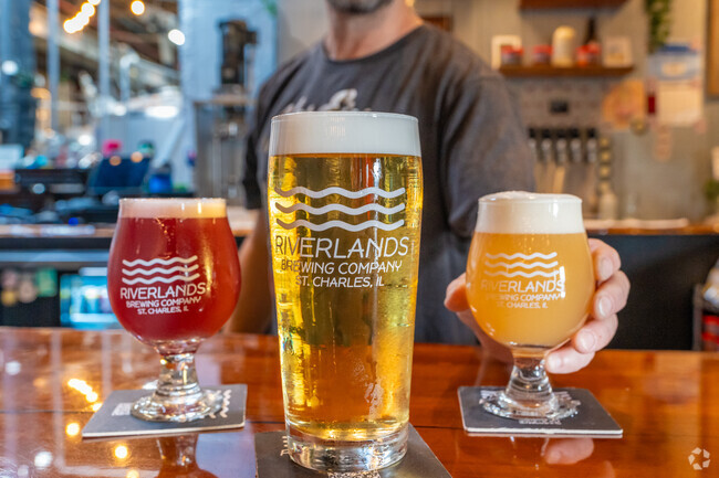 Opening in 2019, Riverlands Brewing Company is a taproom and micro-brewery.