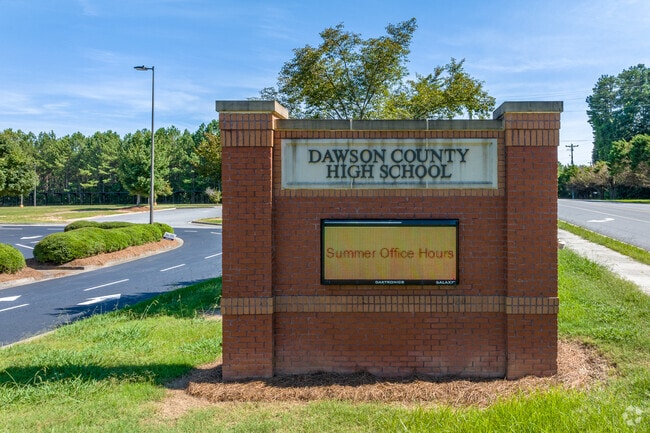 Dawson County High School is a 9-12 public school, with more than 1,000 students.
