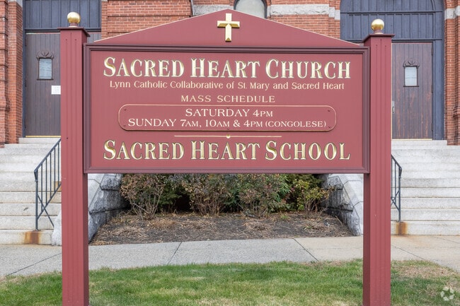 Sacred Heart School in Lynn serves students in grades K through 8.