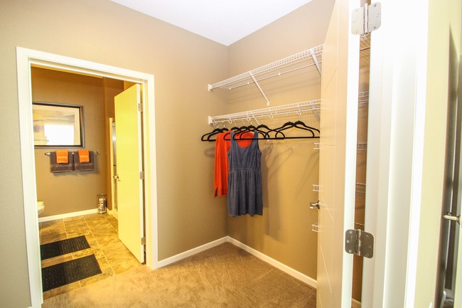 The Monroe master closet