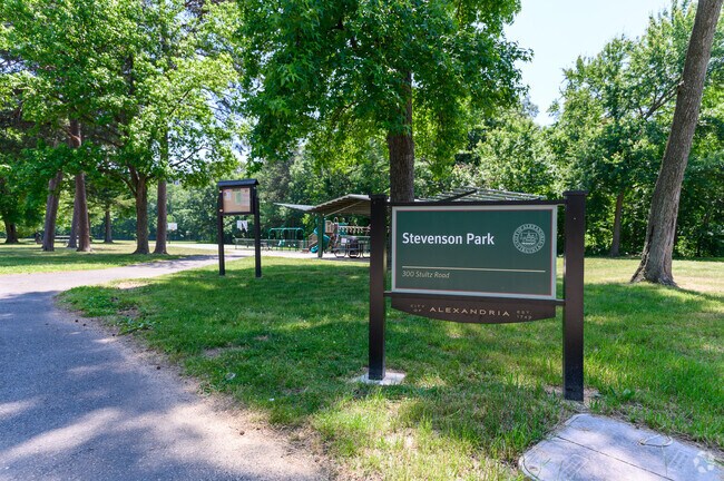 Enjoy a relaxing afternoon at Stevenson Park in Landmark/Van Dorn.