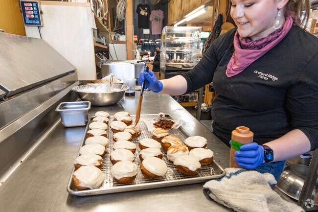 Orchard Ridge Farm in North Gorham during Maple Weekend is a favorite spot by locals.