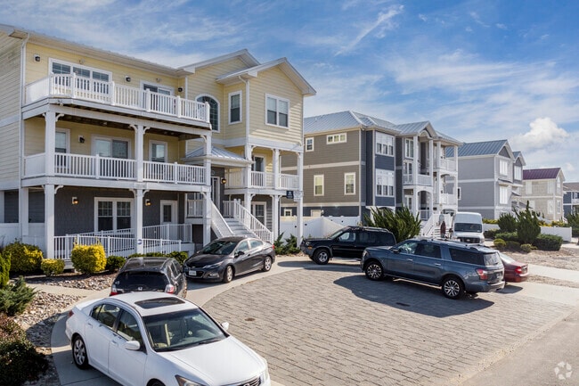Large beachfront vacation homes in the Sandbridge area of Virginia Beach.
