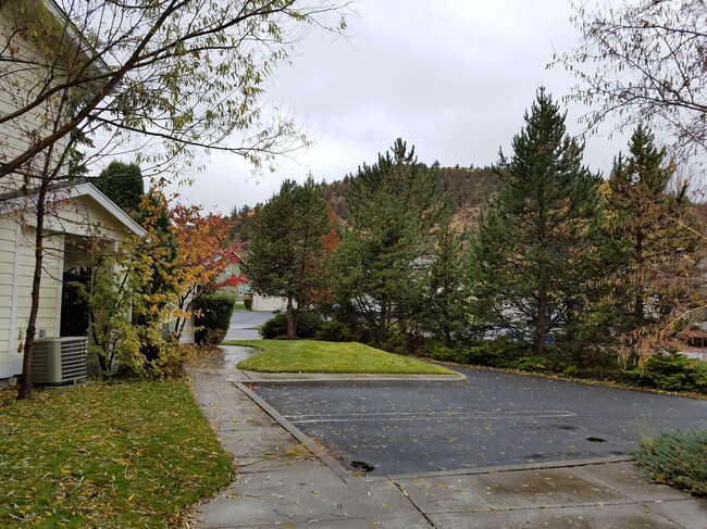 Extra parking near front door