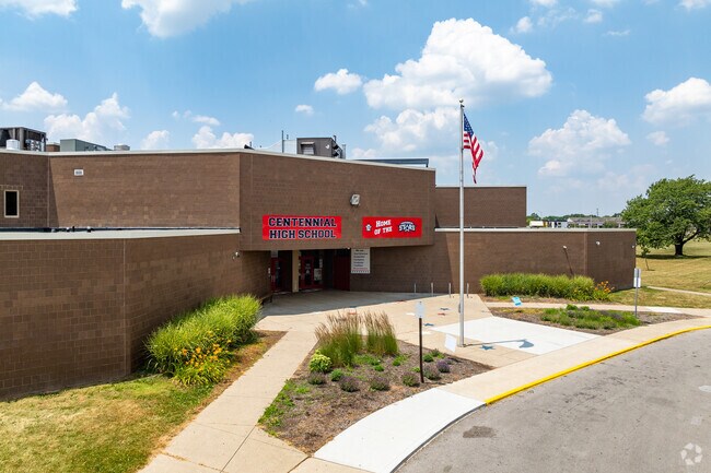 Many students from Governours Square attend  Centennial High School.