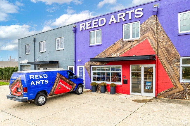 Reed Arts on Third Avenue offers custom framing and art printing services.