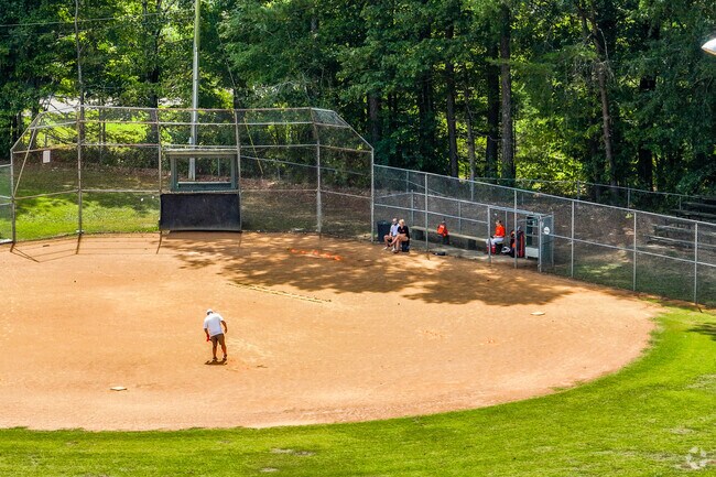 Many residents of LaFayette enjoy competitive games on the many recreational fields.
