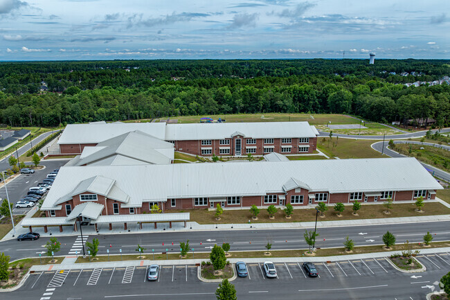 Southern Pines Elementary serves over 600 students.