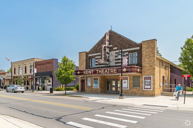 Nelson Township residents head to downtown Cedar Springs and the Kent Theatre for entertainment.