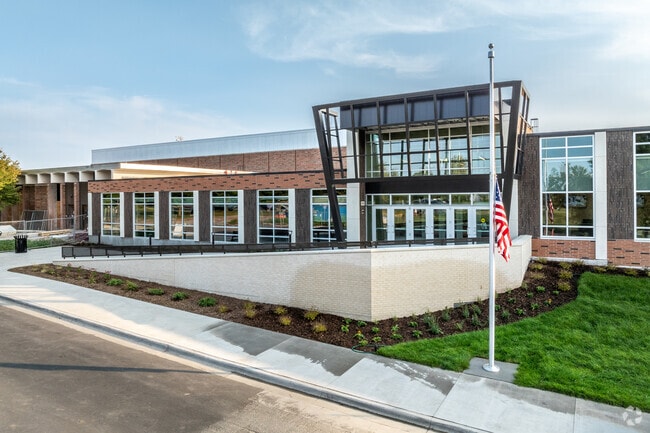 The adjacent West High School is the highest rated high school in the state.