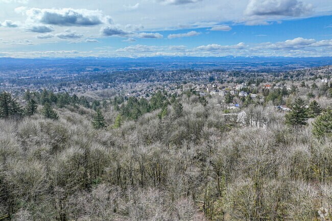 Valley views accompany the homes in Forest Heights.