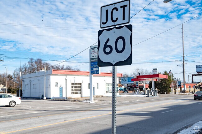 US 60 forms one boundary of the Clifton neighborhood.