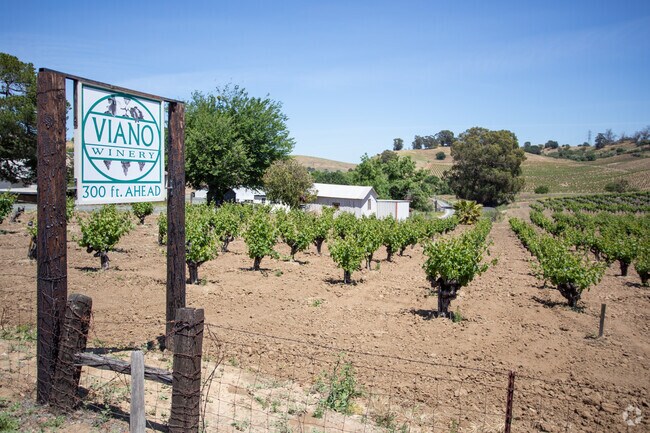 Viano is a century-old winery nestled in the Vine Hill neighborhood hillsides.