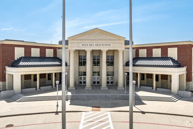Students in Frisco have the opportunity to attend the esteemed Rock Hill High School.