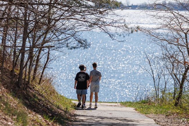 Take a walk with friends at Quiet Waters Park in Highland Beach.