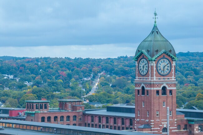 You'll know you're near your home in South West when you see this infamous Lawrence clocktower.